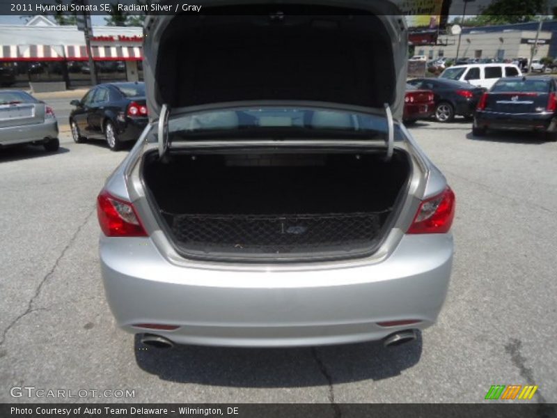 Radiant Silver / Gray 2011 Hyundai Sonata SE