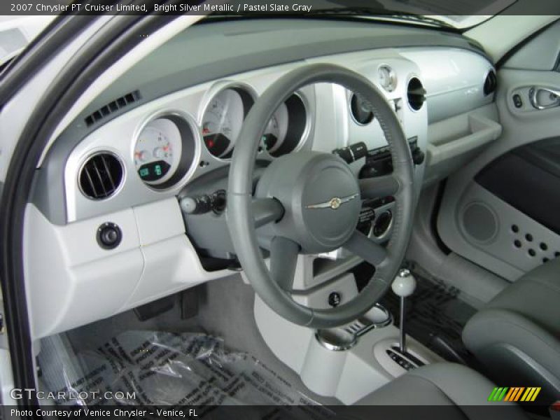 Bright Silver Metallic / Pastel Slate Gray 2007 Chrysler PT Cruiser Limited