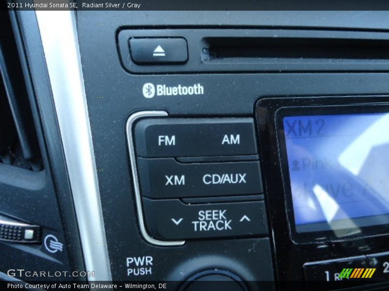 Radiant Silver / Gray 2011 Hyundai Sonata SE