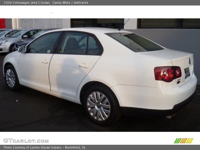 Candy White / Anthracite 2009 Volkswagen Jetta S Sedan