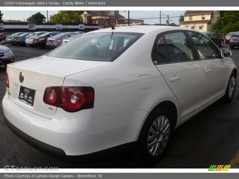 Candy White / Anthracite 2009 Volkswagen Jetta S Sedan