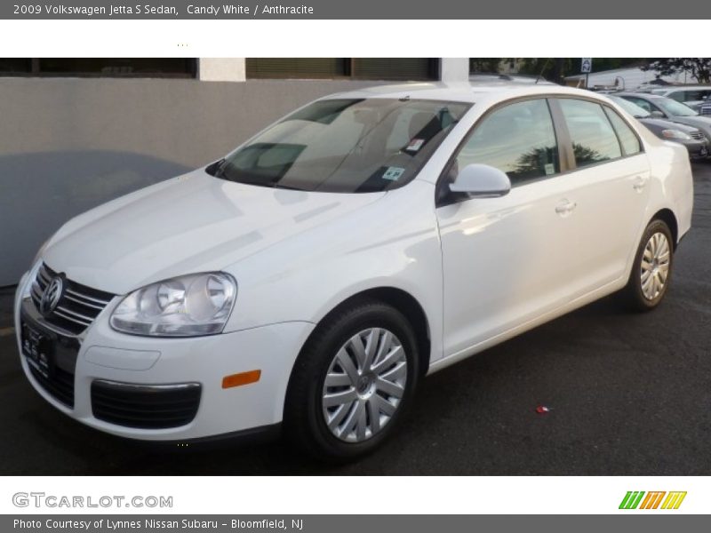 Candy White / Anthracite 2009 Volkswagen Jetta S Sedan