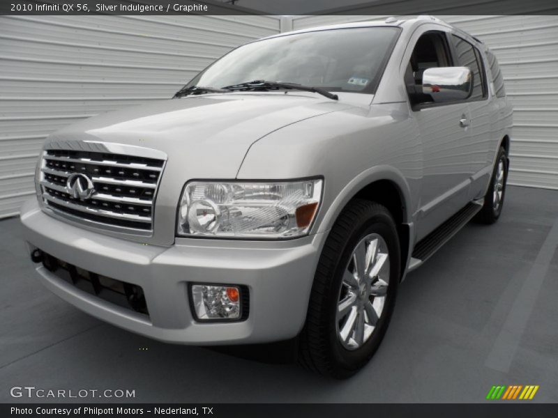 Silver Indulgence / Graphite 2010 Infiniti QX 56