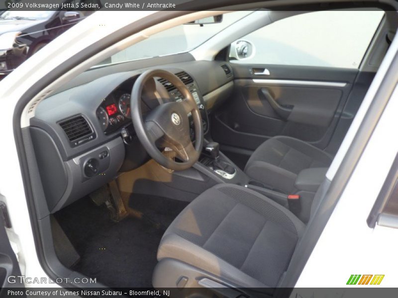 Candy White / Anthracite 2009 Volkswagen Jetta S Sedan