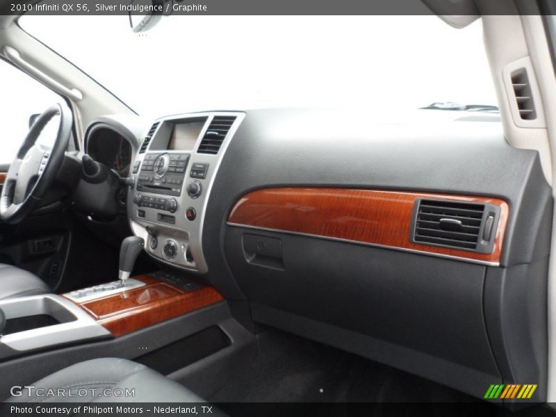Silver Indulgence / Graphite 2010 Infiniti QX 56