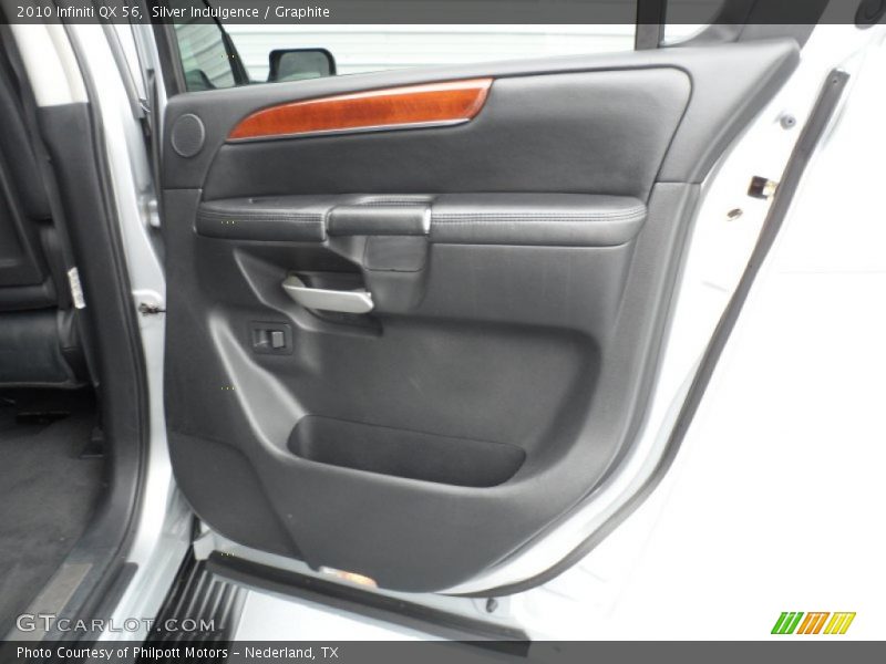 Silver Indulgence / Graphite 2010 Infiniti QX 56