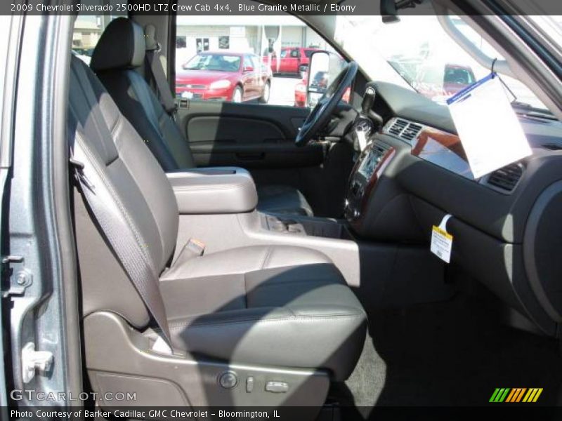 Blue Granite Metallic / Ebony 2009 Chevrolet Silverado 2500HD LTZ Crew Cab 4x4