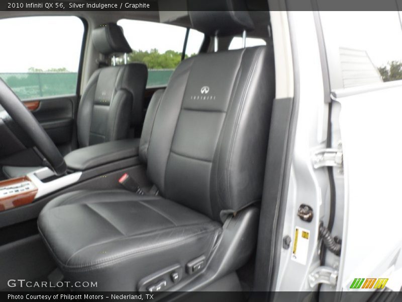 Silver Indulgence / Graphite 2010 Infiniti QX 56