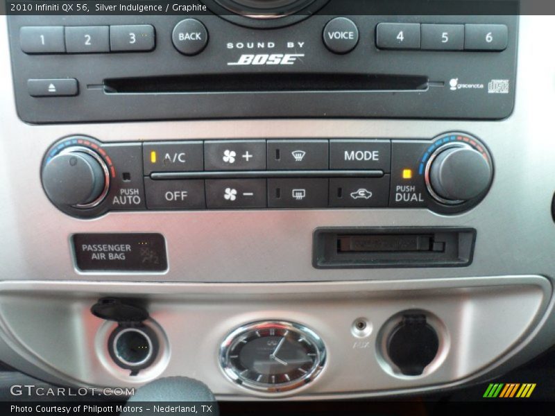 Silver Indulgence / Graphite 2010 Infiniti QX 56