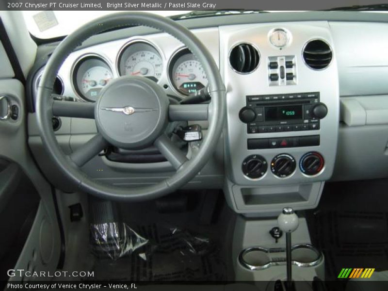 Bright Silver Metallic / Pastel Slate Gray 2007 Chrysler PT Cruiser Limited