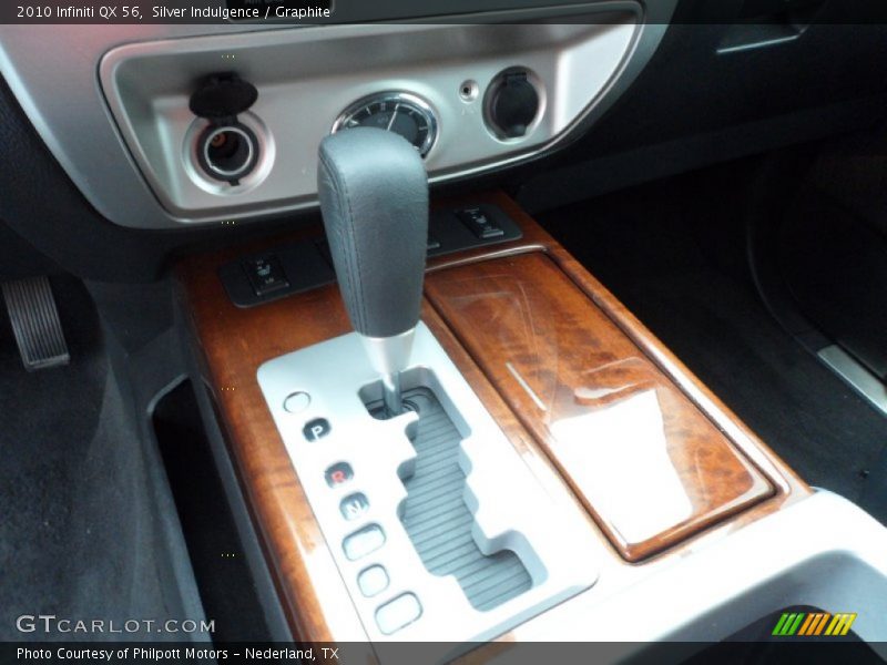 Silver Indulgence / Graphite 2010 Infiniti QX 56