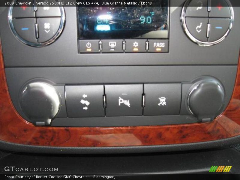 Blue Granite Metallic / Ebony 2009 Chevrolet Silverado 2500HD LTZ Crew Cab 4x4