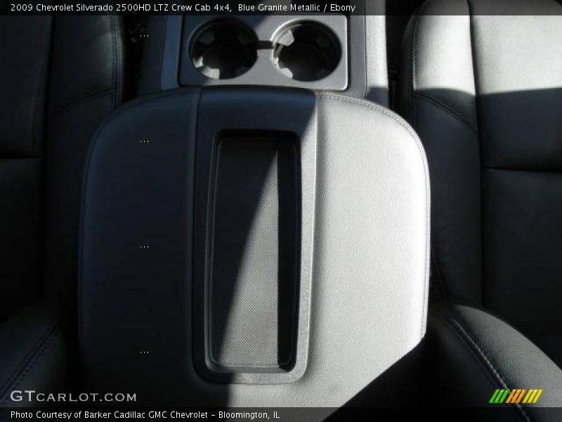 Blue Granite Metallic / Ebony 2009 Chevrolet Silverado 2500HD LTZ Crew Cab 4x4