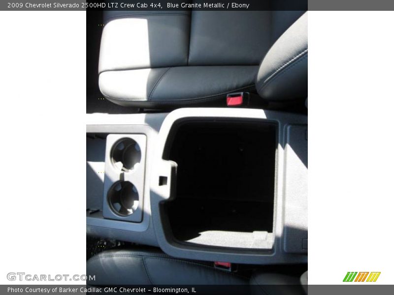 Blue Granite Metallic / Ebony 2009 Chevrolet Silverado 2500HD LTZ Crew Cab 4x4