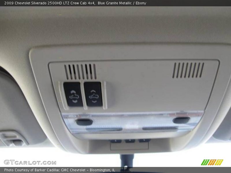 Blue Granite Metallic / Ebony 2009 Chevrolet Silverado 2500HD LTZ Crew Cab 4x4