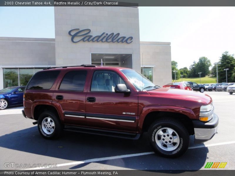 Redfire Metallic / Gray/Dark Charcoal 2003 Chevrolet Tahoe 4x4