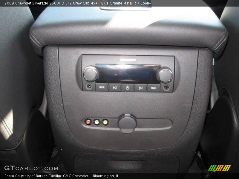 Blue Granite Metallic / Ebony 2009 Chevrolet Silverado 2500HD LTZ Crew Cab 4x4