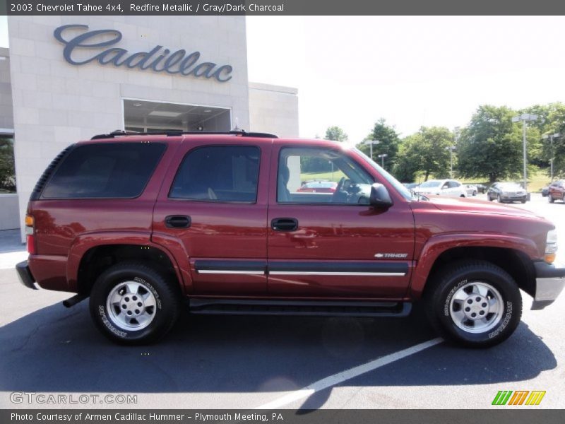 Redfire Metallic / Gray/Dark Charcoal 2003 Chevrolet Tahoe 4x4