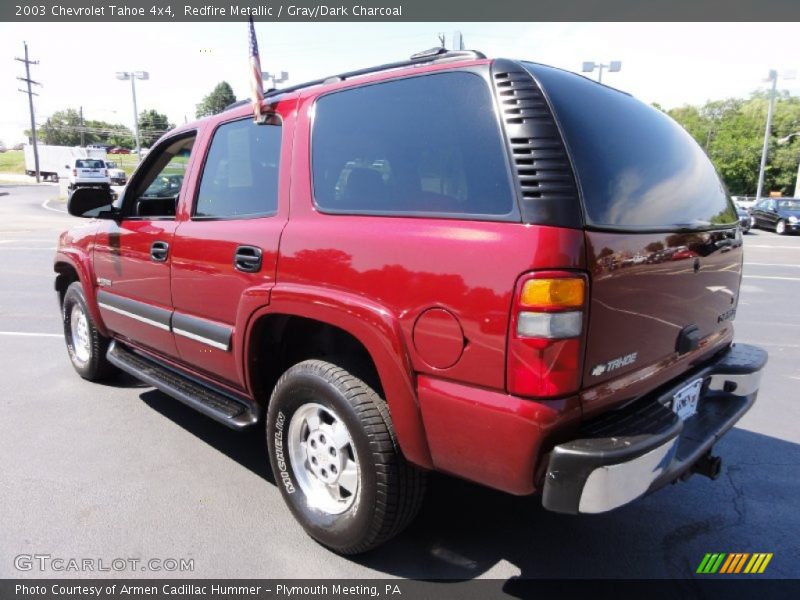 Redfire Metallic / Gray/Dark Charcoal 2003 Chevrolet Tahoe 4x4