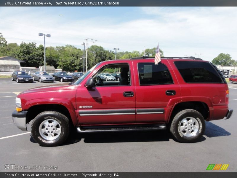 Redfire Metallic / Gray/Dark Charcoal 2003 Chevrolet Tahoe 4x4