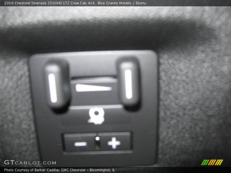 Blue Granite Metallic / Ebony 2009 Chevrolet Silverado 2500HD LTZ Crew Cab 4x4