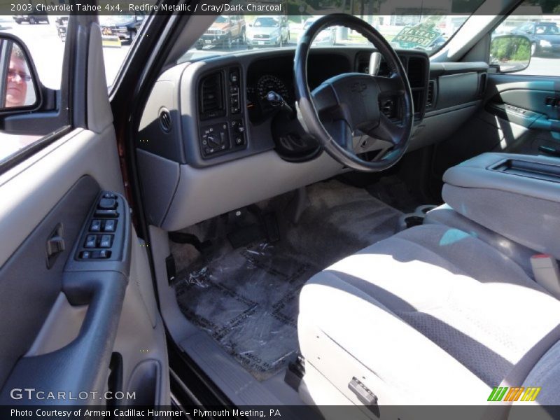 Redfire Metallic / Gray/Dark Charcoal 2003 Chevrolet Tahoe 4x4