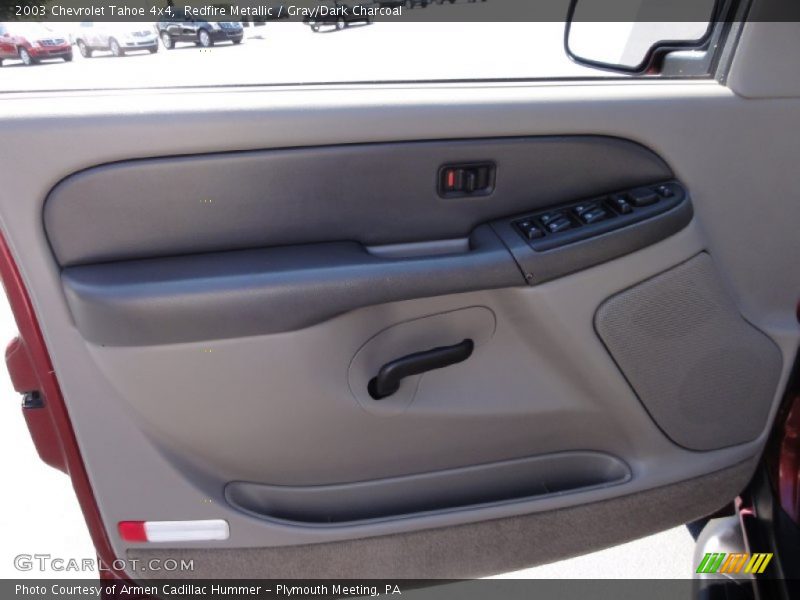 Redfire Metallic / Gray/Dark Charcoal 2003 Chevrolet Tahoe 4x4