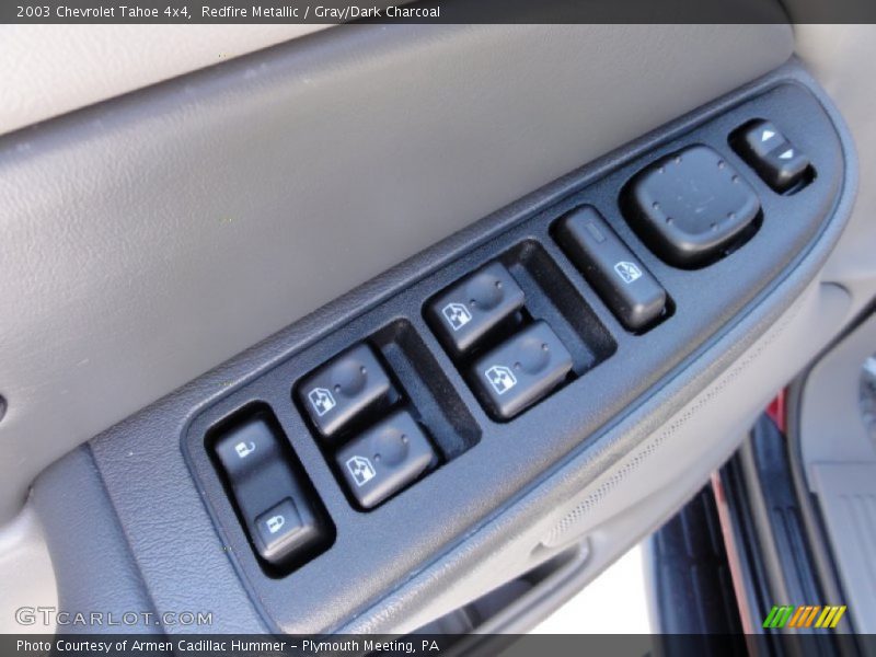 Redfire Metallic / Gray/Dark Charcoal 2003 Chevrolet Tahoe 4x4