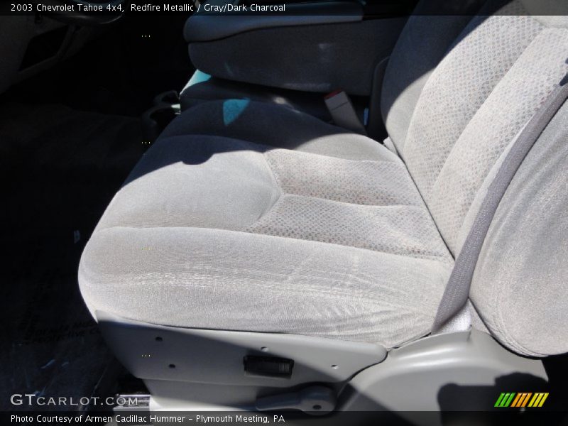 Redfire Metallic / Gray/Dark Charcoal 2003 Chevrolet Tahoe 4x4