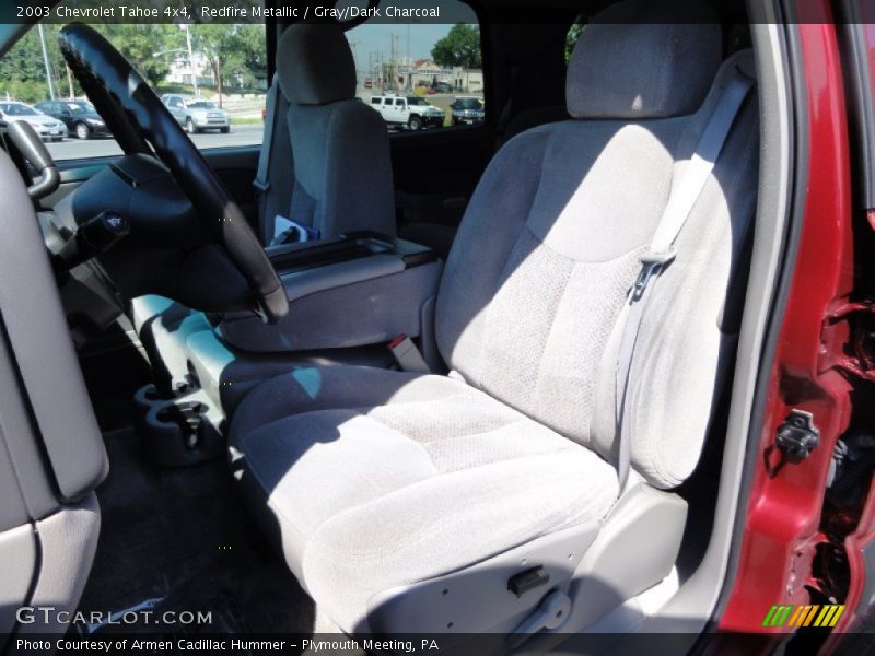 Redfire Metallic / Gray/Dark Charcoal 2003 Chevrolet Tahoe 4x4
