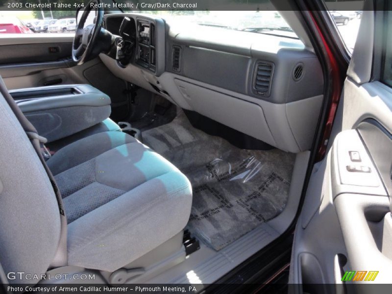 Redfire Metallic / Gray/Dark Charcoal 2003 Chevrolet Tahoe 4x4