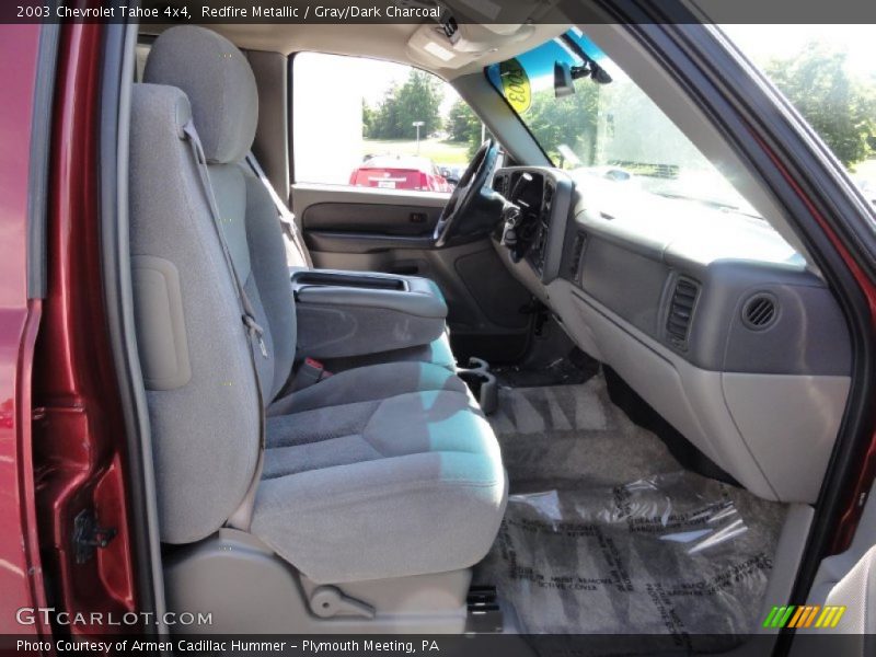 Redfire Metallic / Gray/Dark Charcoal 2003 Chevrolet Tahoe 4x4