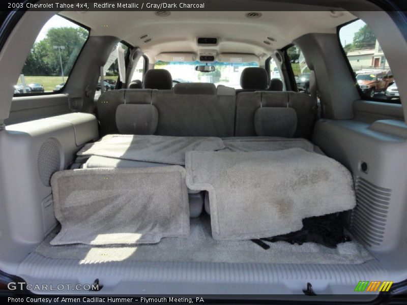 Redfire Metallic / Gray/Dark Charcoal 2003 Chevrolet Tahoe 4x4