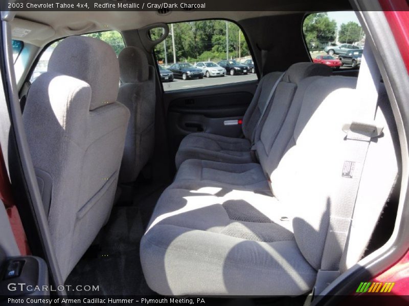 Redfire Metallic / Gray/Dark Charcoal 2003 Chevrolet Tahoe 4x4