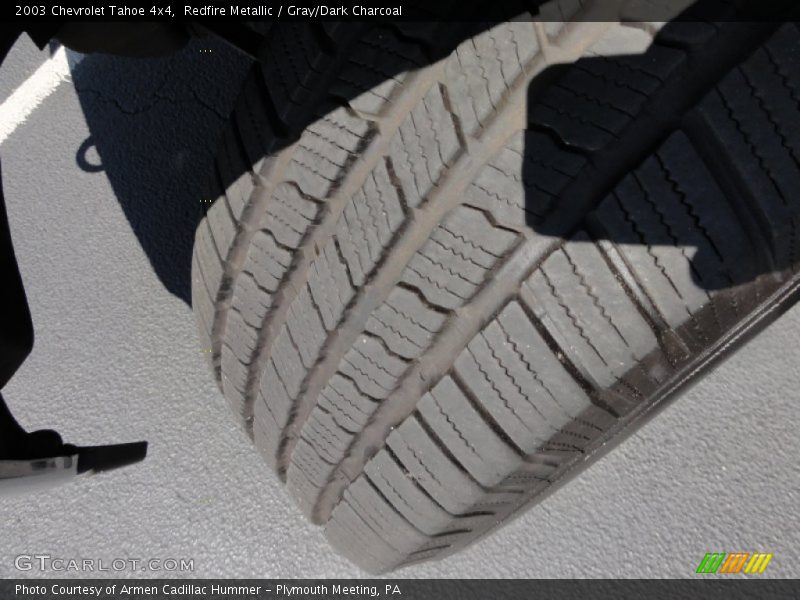 Redfire Metallic / Gray/Dark Charcoal 2003 Chevrolet Tahoe 4x4