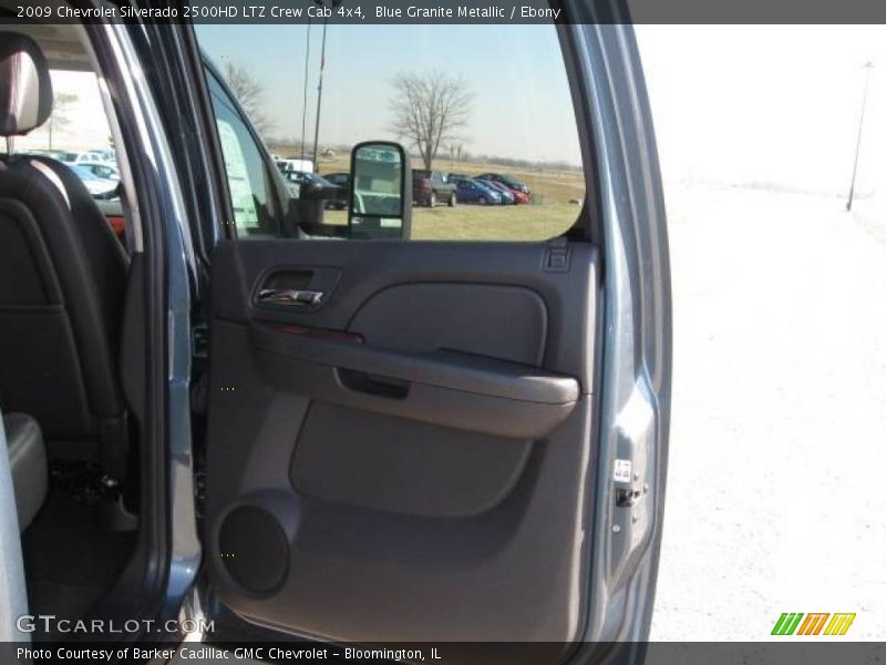 Blue Granite Metallic / Ebony 2009 Chevrolet Silverado 2500HD LTZ Crew Cab 4x4
