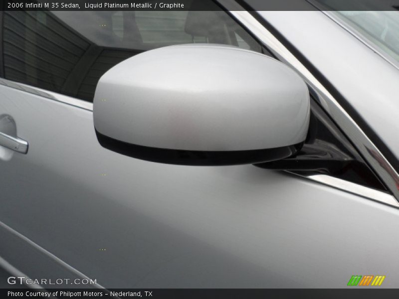 Liquid Platinum Metallic / Graphite 2006 Infiniti M 35 Sedan