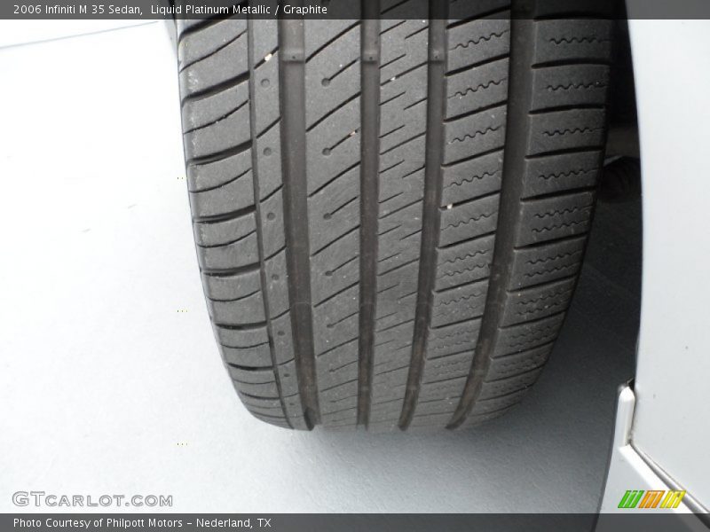 Liquid Platinum Metallic / Graphite 2006 Infiniti M 35 Sedan