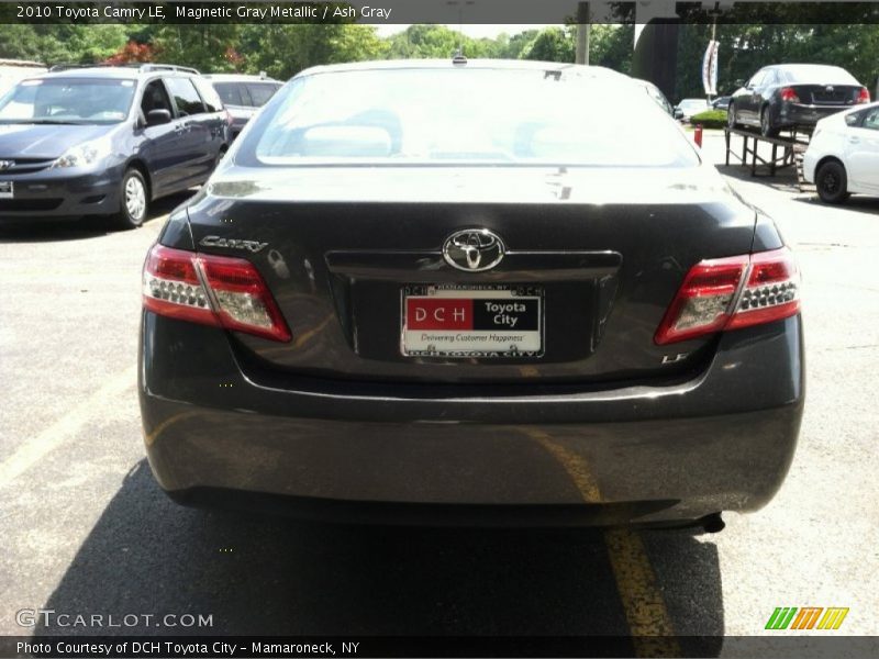 Magnetic Gray Metallic / Ash Gray 2010 Toyota Camry LE