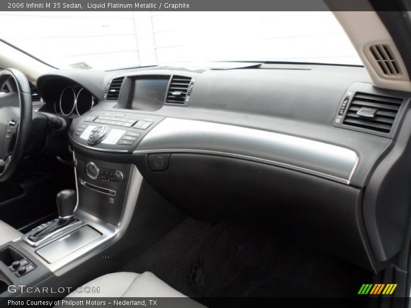 Liquid Platinum Metallic / Graphite 2006 Infiniti M 35 Sedan