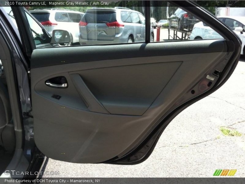 Magnetic Gray Metallic / Ash Gray 2010 Toyota Camry LE