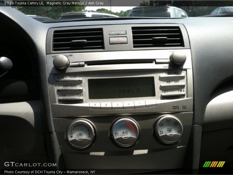 Magnetic Gray Metallic / Ash Gray 2010 Toyota Camry LE