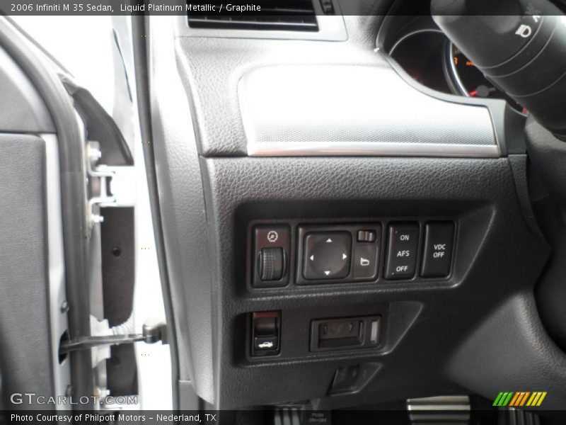 Liquid Platinum Metallic / Graphite 2006 Infiniti M 35 Sedan