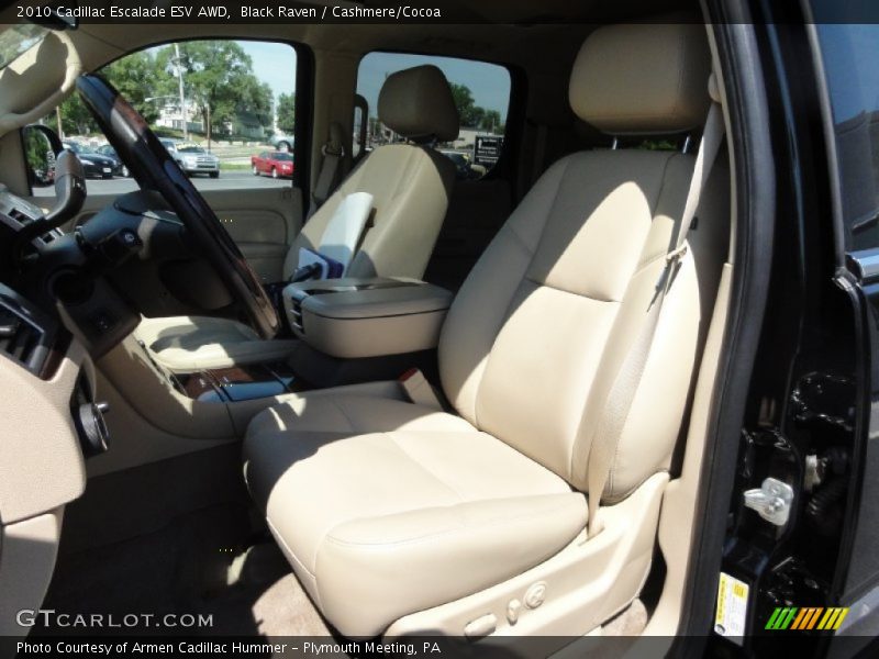 Black Raven / Cashmere/Cocoa 2010 Cadillac Escalade ESV AWD