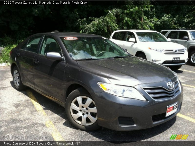 Magnetic Gray Metallic / Ash Gray 2010 Toyota Camry LE