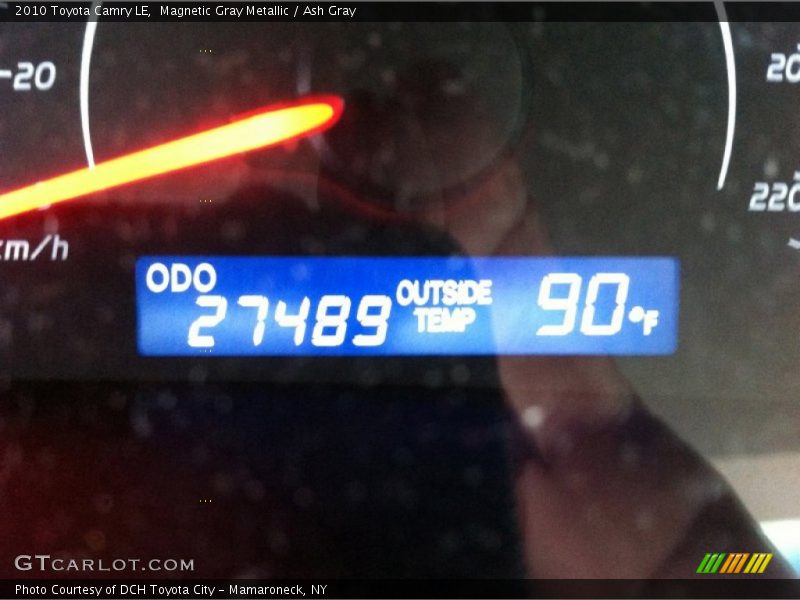 Magnetic Gray Metallic / Ash Gray 2010 Toyota Camry LE