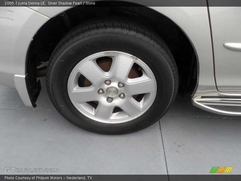 Silver Shadow Pearl / Stone 2005 Toyota Sienna LE