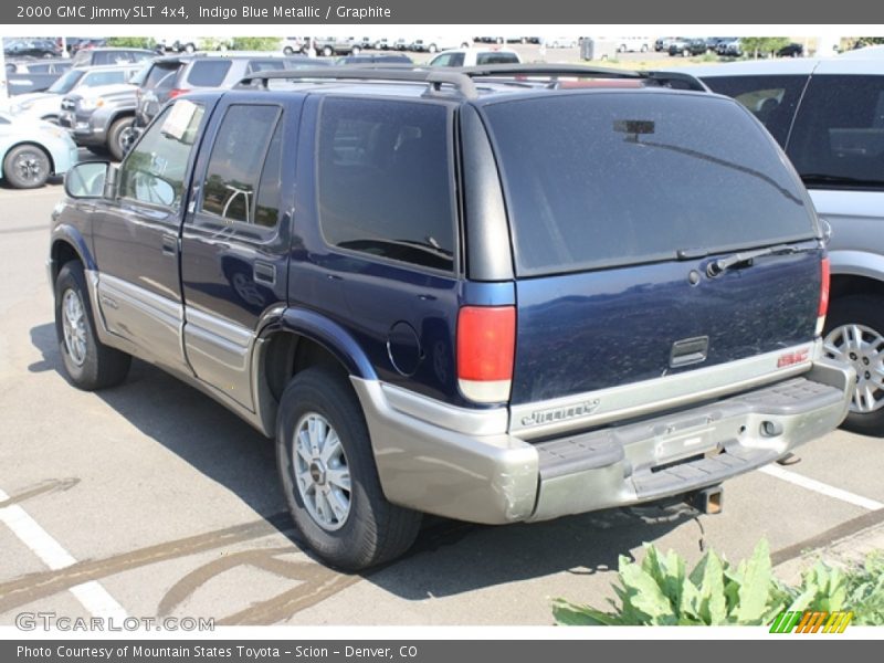 Indigo Blue Metallic / Graphite 2000 GMC Jimmy SLT 4x4