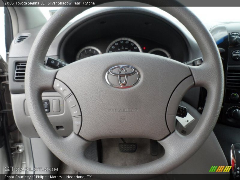 Silver Shadow Pearl / Stone 2005 Toyota Sienna LE