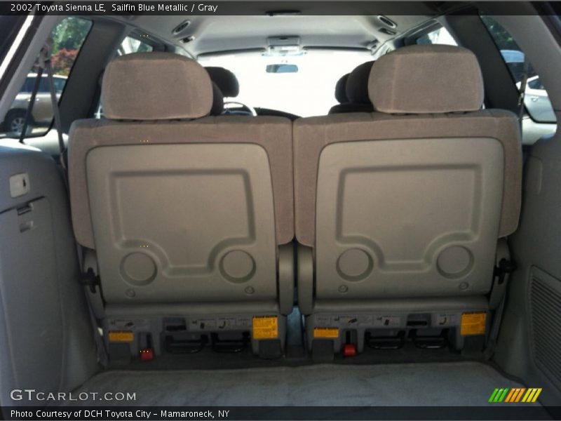 Sailfin Blue Metallic / Gray 2002 Toyota Sienna LE
